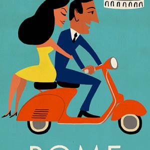 PTH0223 Rome Poster PLGWW PLMOB Y