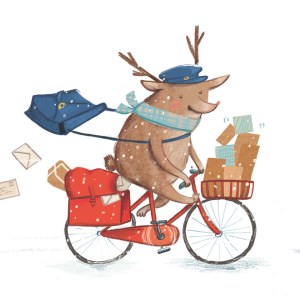 AR KRL0106 reindeer postman