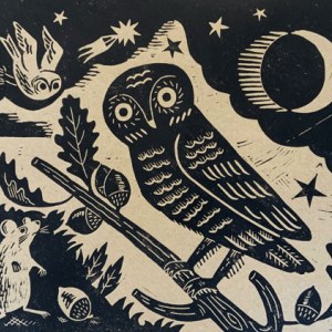 DVH0385 Owl&Mouse