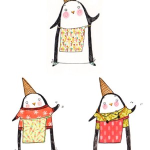 CAT0155 penguincsketch 1
