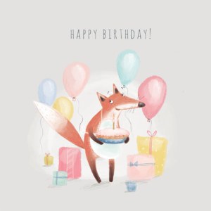ELX0024 fox with cake