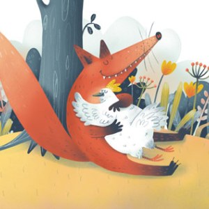 Elina Ellis ELX0159 fox&chicken.jpeg