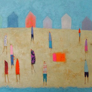 EBR0114 Six Beach Huts Y