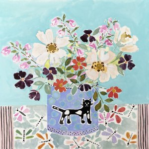 EBU0091 The Puss Cat Vase 80cm x 80cm 400dpi