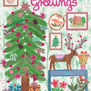 GLA00013 Christmas House PD