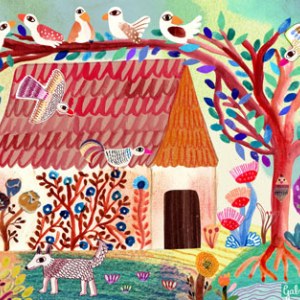 GABRIELA LARIOS GLA 0190 Birds and Tree House