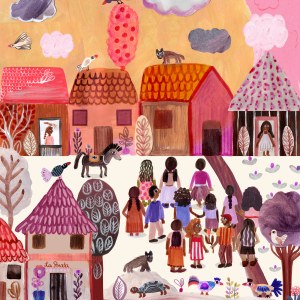 Gabriela Larios GLA 0255 Village Life