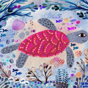 GLA 0231 Sea Turtle TFHRA
