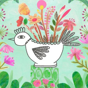 GLA0009 Bird Pot TFHRA