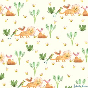 GLA000101 Wild cat and Birds TFHRA