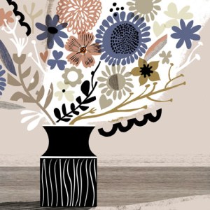 GMA0294 Hornsea Pottery Vase   YH