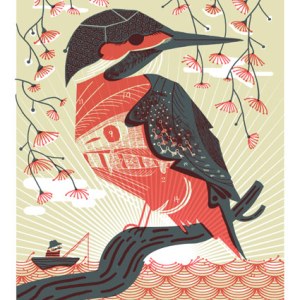 AR GRC0034 Kingfisher Red PLGWWE