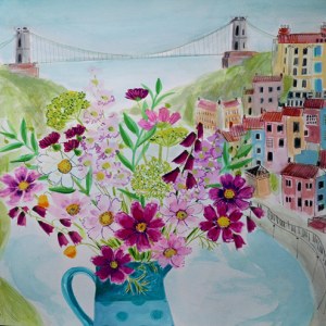ASK0358 A CliftonSuspensioBbridgeandTurquoiseJugTFHRA Y