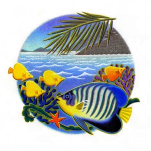 AR JTW0003 Travel Circle Fish