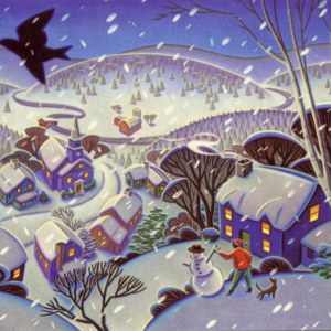 AR JTW0043 Christmas Village