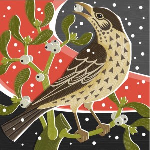Liane Payne LPA0231 B Mistle Thrush TFHRA