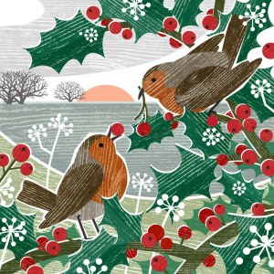 LPA0170 C Robins in Holly PLTIN PLGUK PLCAL Y