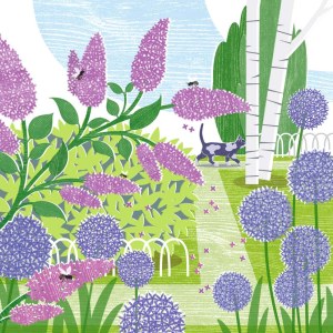 LPA0211 Lilac & aliums PLCAL PLMOB