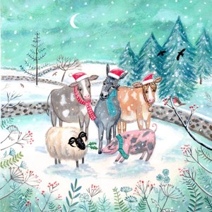 MARY STUBBERFIELD MLS0627christmasanimals