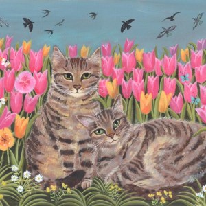 MLS0687catswithtulipsTFHRA