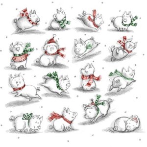 PAT0261CChristmas piggies Y
