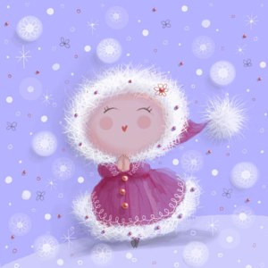 PAT0302 Christmas Girl TFHRA Y