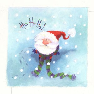 PAT0306 Ho Ho Ho Santa PLGEXUK Y