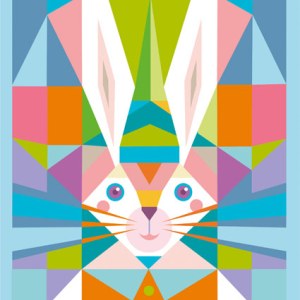 SZC0029 easter bunnyhead