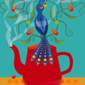 SZC0088 redhot teapot