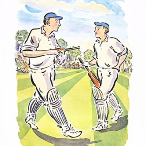 AR PCX0125 The Cricket Match Paul Gauvinier