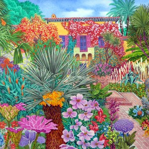 AR PLH0088 Garden in menton PLPUZZ
