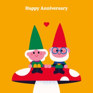 WLS0246 Happy AnniversaryGnomes