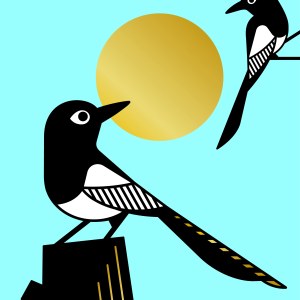 WLS0254 magpie joy cards 02 blue