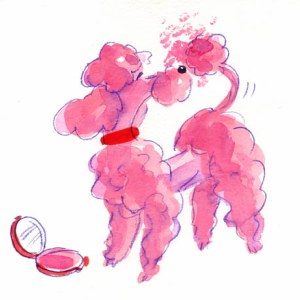 AR SHE0045 poodle puff
