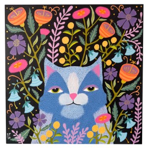 SZT0711 Blue cat