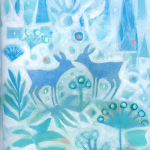 TFL0243 deer garden Y