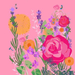 TFL0549 Scented Garden Flutter