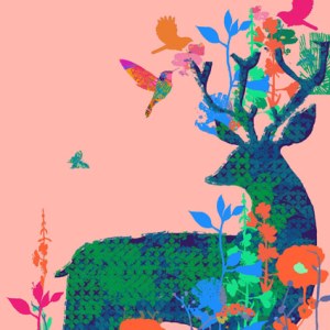 TFL0425deer love humming PLPR