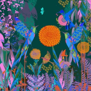 TFL0408 hummingbird forest lux