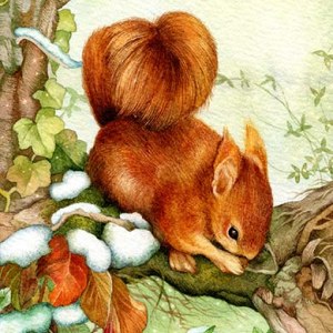 Valerie Greeley VG1034 red squirrel PLX