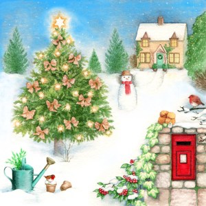 VG0535 Cottagesnowman PLX