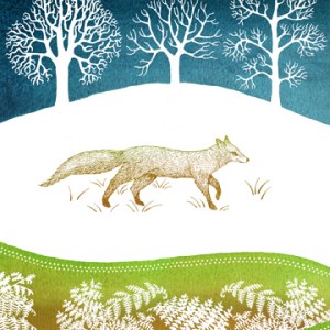 VG0656 winter trees fox PLGUSA