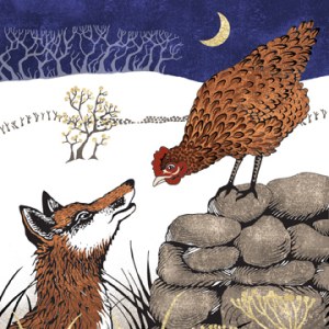 VG0808 CIBT fox and hen TFHRA