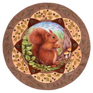 VG0970 red squirrel 2 miniature TAPWWEX PW