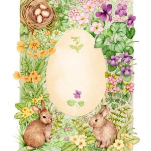 VG0597 rabbit Easter egg PLGWW