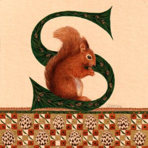 VG1113 letter S miniature