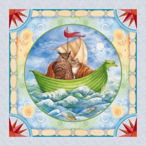 VG0715C square owl and pussycat panel PLGUKEUUSA