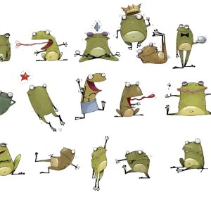 AR ALB0006Princesses AllFrogs