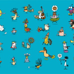 AR ALB0022 25funnybirds