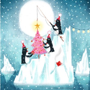 AR ATS0489 Christmas Penguins